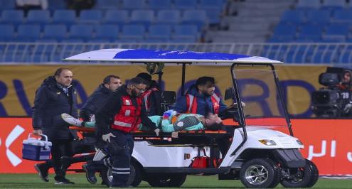 "كسر في عظام المرفق".. النصر السعودي يعلن غياب أوسبينا 6 أسابيع